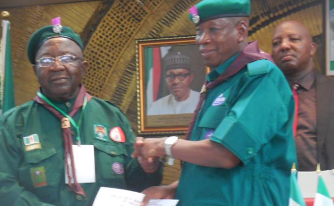 The Governor of Kano State, HE: Abdullahi Ganduje - OFR, has promised to double the numbers of Scouts at Kano State.