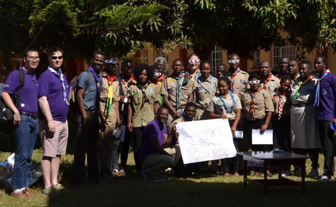 SCOUTS GO SOLAR  APPETISER WORKSHOP DURING SOUTHERN ZONE CONFERENCE