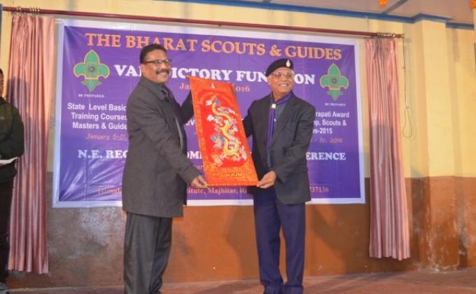 North East Regional Headquarters organised Commissioner Conference and Special Rashtrapati Scout/Guide Testing camp