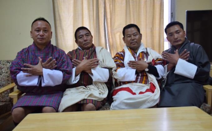  BHUTAN SCOUTS ASSOCIATION CELEBRATES THE PROMOTION OF ITS TRAINING COMMISSIONER!