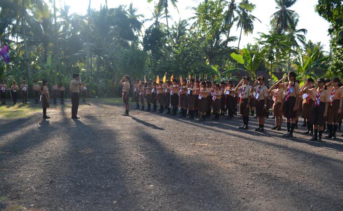 DHARMAWANGSA SCOUT CAMP, KLUNGKUNG/BALI/INDONESIA