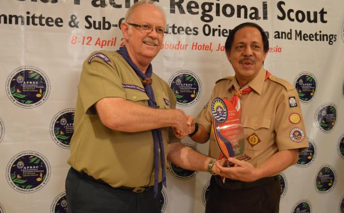 Indonesia Scout Leader Conferred with the Asia-Pacific Award