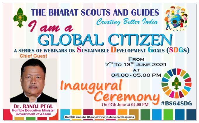 Day 1: "I Am A Global Citizen" - Webinar Series [BSG India] 