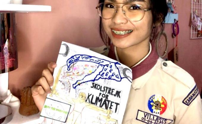 Poster on Marine Pollution: Plastic Tide Turners Challenge