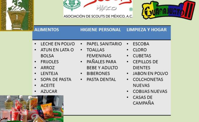 México nos necesita, Siempre Listos 