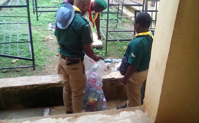 THE SCOUT ASSOCIATION OF NIGERIA IN OPERATION KEEP ENVIRONMENT CLEAN