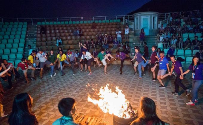Campfire at the 13th WSYF