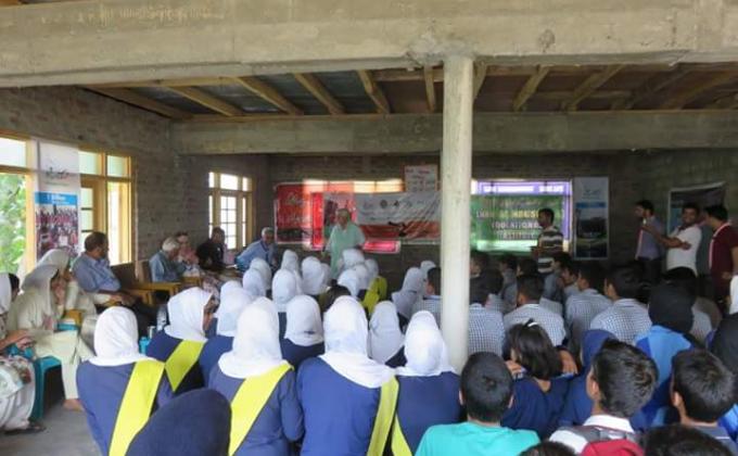 Ist workshop of Kashmiri Art Revival Through Children workshop(Folk Theater)