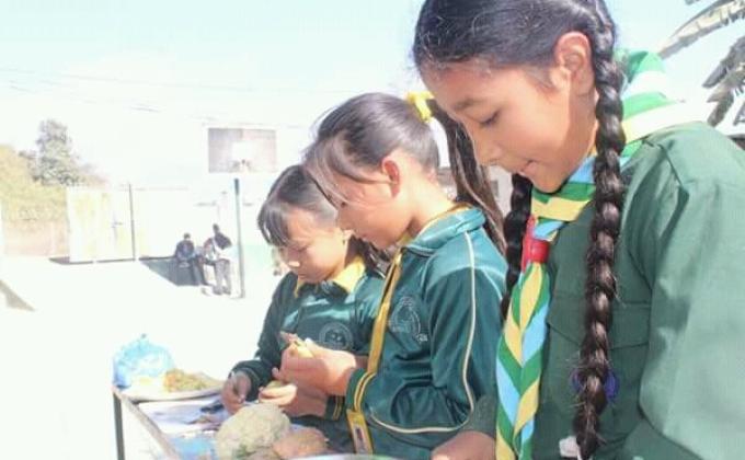 First inter patrol Cooking competition in highland scout troop