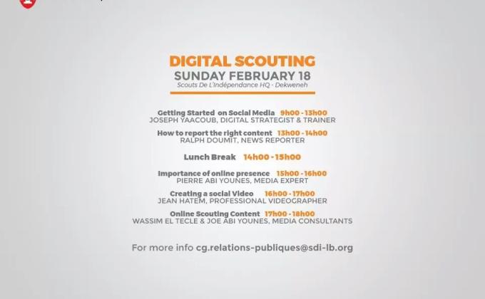 Social Media Workshop at Scouts de l'Indépendance