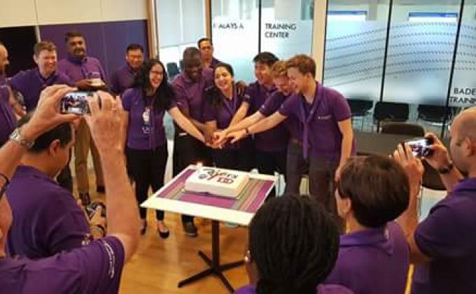 Birthday Celebration 100 Years of Rovaring  at World Scout Bureau HQ By Hon. World Scout Committie.