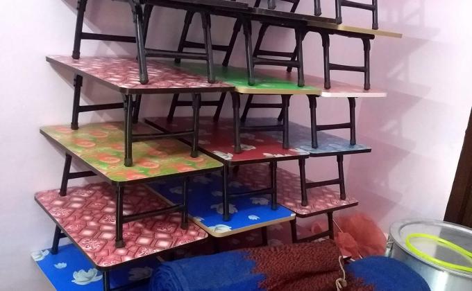 Donate tables and mats to Smile Roti Bank