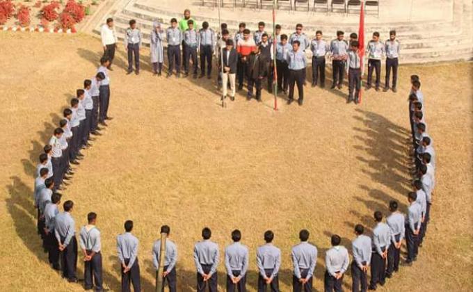 Barguna Polytechnic Institute Rover Scout Group Initiation 2017