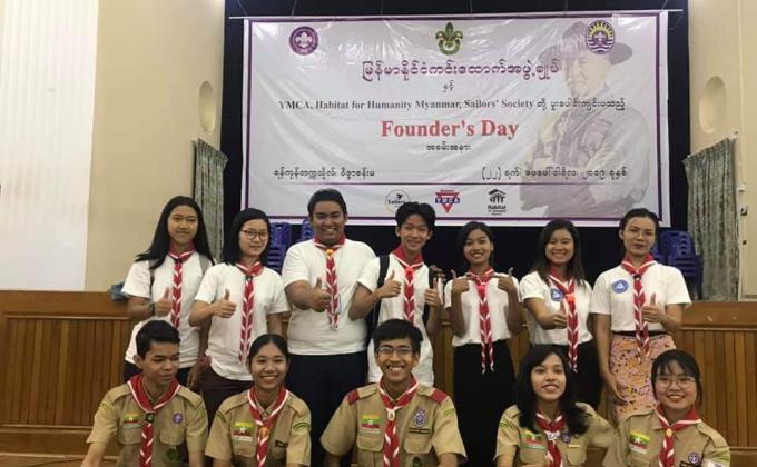 Founder's Day honouring Ceremony  Held In Myanmar 