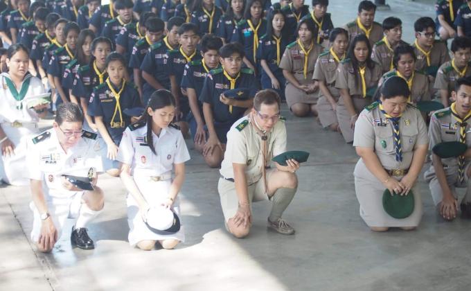 เข้าร่วมพิธีถวายราชสดุดี"วันสมเด็จพระมหาธีรราชเจ้า