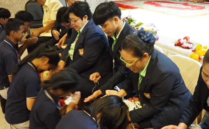 เข้าร่วมกิจกรรมพิธีไหว้ครู2561
