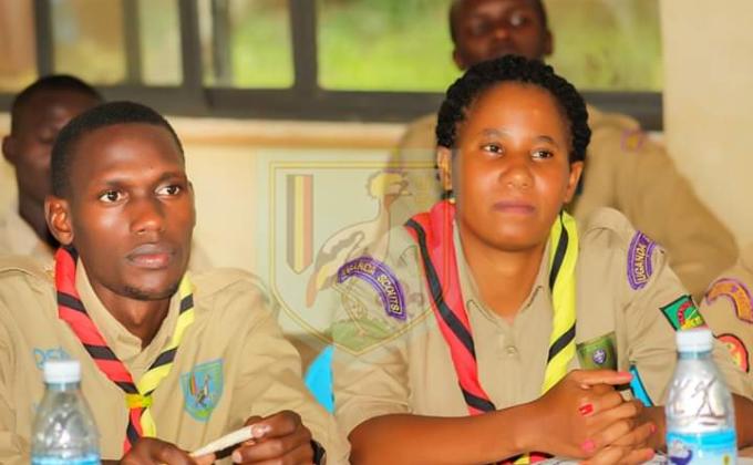 Uganda scouts Association during their ITL. 