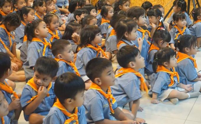 เรียนทฤษฏีการเอาตัวรอดจากไฟไหม้