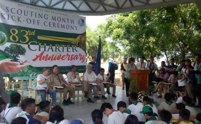 Scouting Month Kick-Off Ceremony 83rd Charter Anniversary
