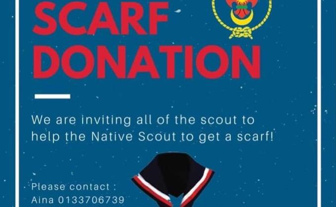 Scout Scarf Donation. 