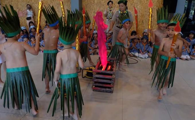 ฝึกซ้อมการแสดงซูลู