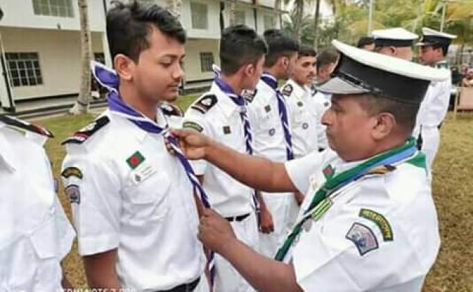 মংলা জেলা নৌ স্কাউটসের নবাগত রোভারদের বাৎসরিক তাঁবু বাস ও দীক্ষা ক্যাম্প

