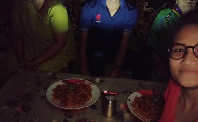 DINNER IN THE DARK