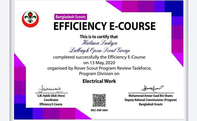 Efficiency E-cours 