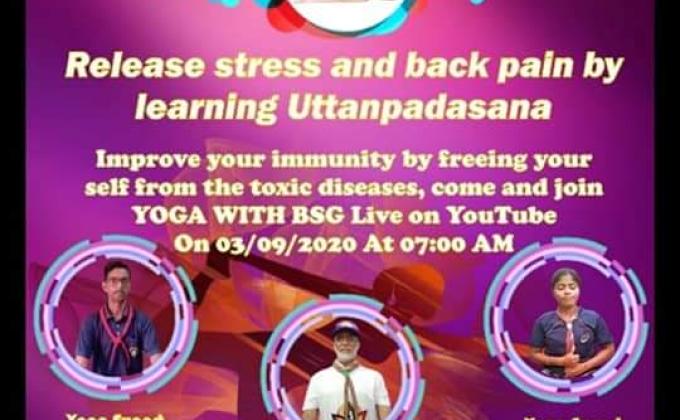 YOGA WITH BSG _( Day4)