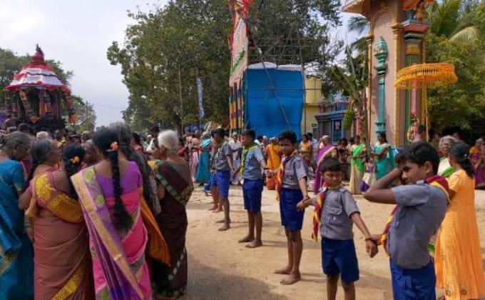 maha sivarathiri temple guard houner duty and services  22 feb 2020 