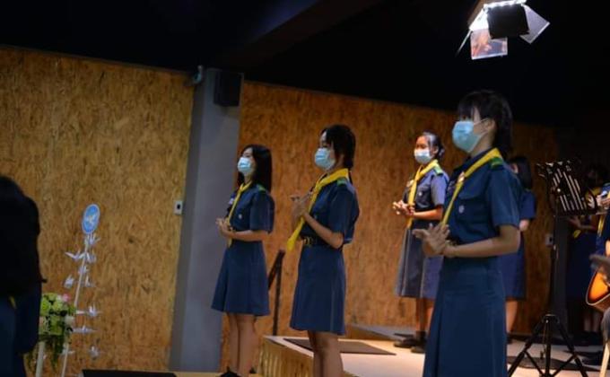 ทำกิจกรรมที่วิทยาลัยอาชีวศึกษาเทคโนโลยี