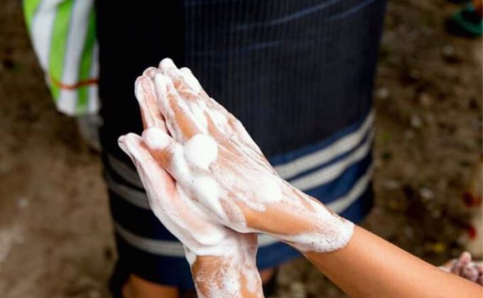 Clean Our hand to save COVID-19