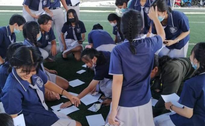 เข้าฐานในวันปิยะที่วิทยาลัยอาชีวศึกษาเทคโนโลยีเอเชีย