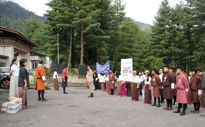Scout Movement on International Peace Day, 21st September, 2019