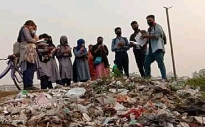 প্লাস্টিক টাইড টার্নার চ্যালেন্জ ব্যাজ (নেতৃত্ব পর্যায়ঃসমাজ উন্নয়ন) ১.জরিপ(দলিয়) ২.বর্জ্য অনুমান(দলিয়)