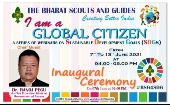 Day 01 "I am a Global Citizen" - A Series of Webinars on SDGs 