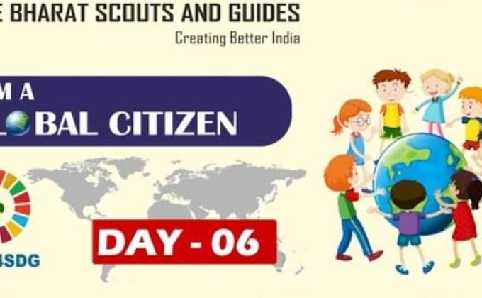 Day 6,webinar series on I am a global citizen organized by ##BSGindia ##Bsg4SDG 
