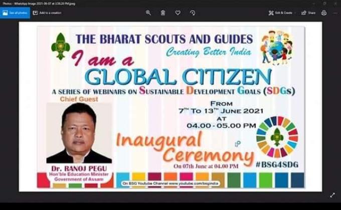 Webinar on I am a global citizen 