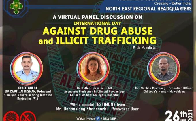 Webinar on International Day AGAINST DRUG ABUSE and ILLICIT TRAFFICKING