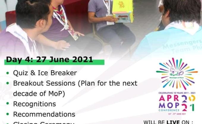 Asia Pacific region messenger of peace day 4