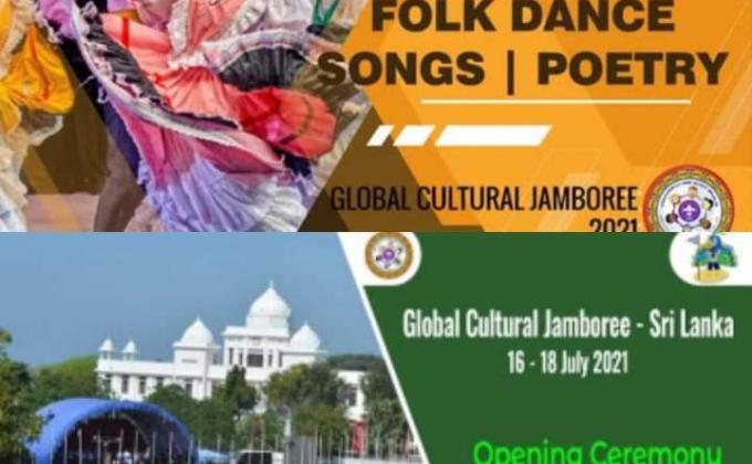 A very big start to the GLOBAL CULTURAL JAMBOREE.#gcj 