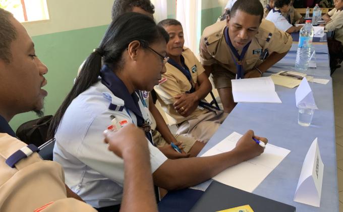 LES COMMISSAIRES TILY SE FAMILIARISENT AVEC LES  PRINCIPES DE L’OUTIL D’EVALUATION  GSAT