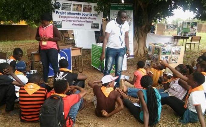FOODS FOR LIFE PROJECT AT BETTER WORLD TENT 7THASJ
