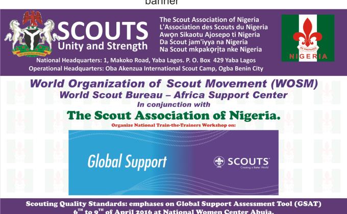 GLOBAL SUPPORT ASSESSMENT WORKSHOP IN ABUJA NIGERIA. 6TH TO 9TH APRIL 2016