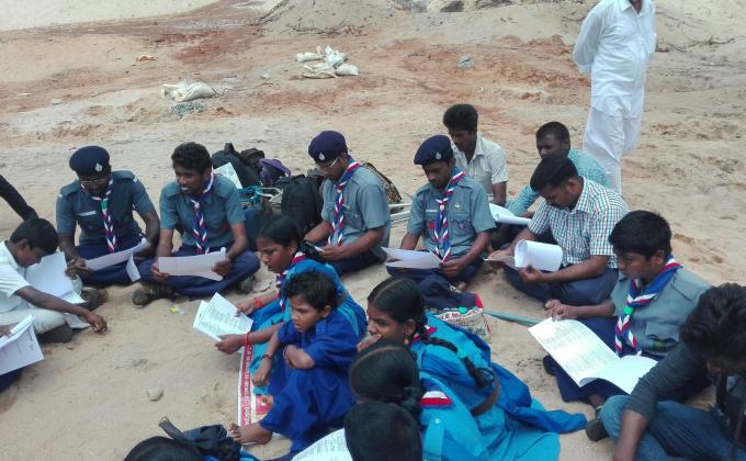 All faith Prayer at Dr.A.P.J. Abdul kalam samathi