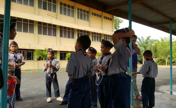 Latihan Pra Ujian Lencana Keris Gangsa 2016