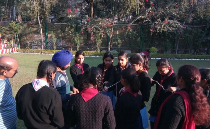 hp Dav school  scout and  guide unit