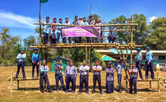 1st Series of Inanam Rovers Pioneering Camp - ROAD TO BADEN POWELL AWARDS