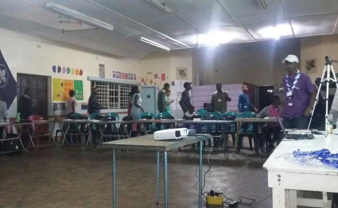 Mop training in Zimbabwe 