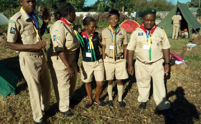 Mop training in Zimbabwe 